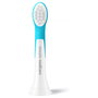 Philips Cabezales de Repuesto Sonicare For Kids 3+ HX6034/90, Pack de 4, Azul/Blanco