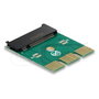 DeLOCK 61089 Adaptador de CFexpress a M.2 para Videoconsolas