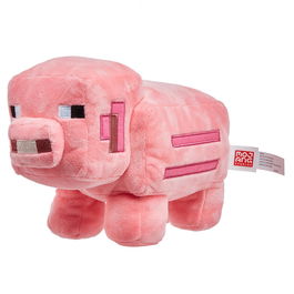 Mattel Peluche Cerdo Minecraft 20 Cm Hbn42
