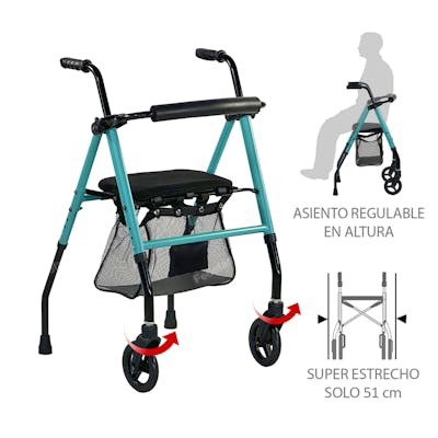 AYUDAS TECNO DINAMIC Andador Aluminio Zen AD143