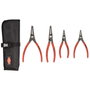 Knipex Juego de alicates para arandelas 4 piezas con bolso