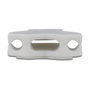 DeLOCK Sujetacables autoadhesivo con 3 pasacables, 2 piezas, Blanco