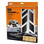 Foliatec Vinilo Decorativo Diseño Sombras Negro Mate 77 x 9 cm (2 piezas)