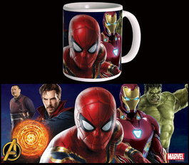 Vengadores Infinity War Taza Spider-Man
