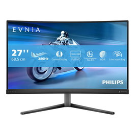 Philips Monitor Evnia 27M2C5200W/00, 27", Quad HD 2560x1440, 180Hz, 1ms, FreeSync Premium, HDR, DisplayPort, HDMI