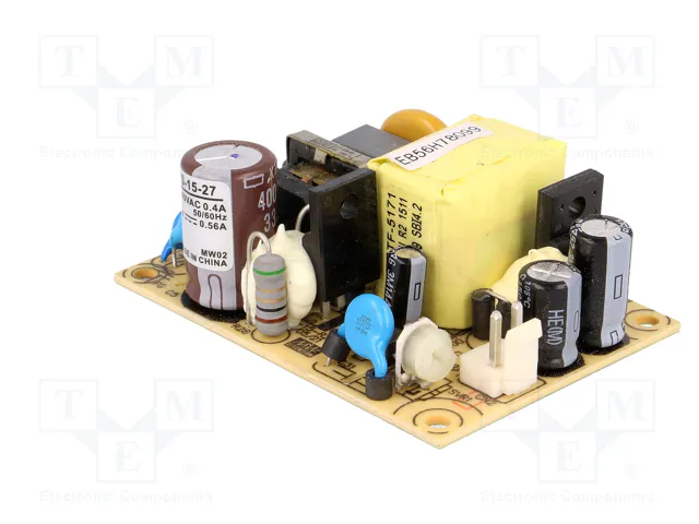 MEAN WELL EPS-15-27 Fuente de alimentación abierta de 15,12W MEAN WELL EPS-15-27 Fuente de alimentación abierta de 15,12W