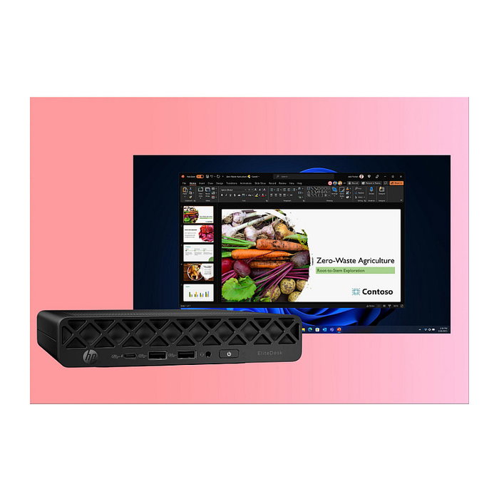 HP EliteDesk Mini 8 G1 CU5-235T 32GB 512GB W11Pro WLAN