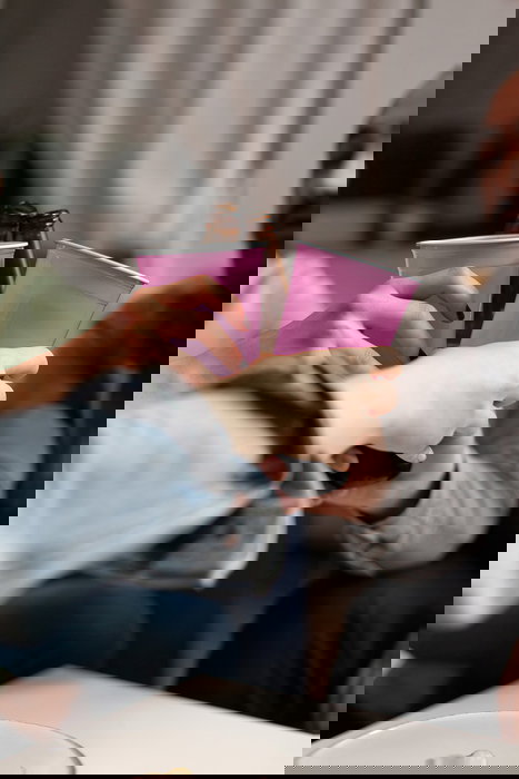 Algon Set 10 Vasos Bicolor Rosa-Blanco 450cc (18 Unidades)