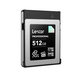Lexar LCXEXD4512G-RNENG Tarjeta de Memoria CFexpress Tipo B 512GB Profesional, Velocidad Lectura 3700MB/s, Escritura 3400MB/s, CFexpress 4.0 VPG 400
