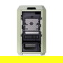 Thermaltake The Tower 250 TG Matcha Green Mini Tower PC Verde, Factor de Forma Mini-ITX, Ventana Lateral, Pantalla LCD 3.9", 2 Ventiladores 120 mm