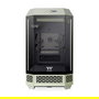 Thermaltake The Tower 250 TG Matcha Green Mini Tower PC Verde, Factor de Forma Mini-ITX, Ventana Lateral, Pantalla LCD 3.9", 2 Ventiladores 120 mm