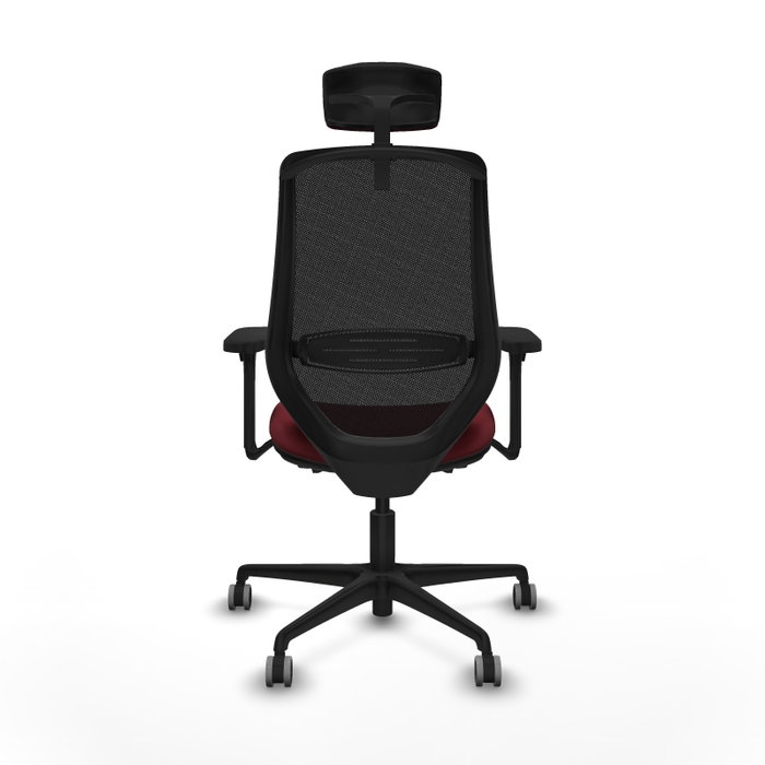 PIQUERAS Y CRESPO Silla de oficina Mardos con mecanismo Sincro/Traslack, Granate y Negro PIQUERAS Y CRESPO Silla de oficina Mardos con mecanismo Sincro/Traslack, Granate y Negro