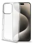 Celly Funda iPhone 16 Pro Transparente TPU Protectora Resistente a Golpes y Rayones - GELSKIN1079