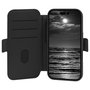 Dbramante1928 Funda Lynge MS ICON para iPhone 16 - Folio Negro con Cierre Magnético, Compatible con MagSafe y 3 Bolsillos para Tarjetas