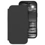 Dbramante1928 Funda Lynge MS ICON para iPhone 16 - Folio Negro con Cierre Magnético, Compatible con MagSafe y 3 Bolsillos para Tarjetas