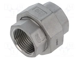 GEBO Conector Doble de Acero Inoxidable 1.4408 G 1%