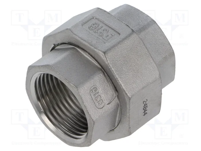 GEBO Conector Doble de Acero Inoxidable 1.4408 G 1% GEBO Conector Doble de Acero Inoxidable 1.4408 G 1%