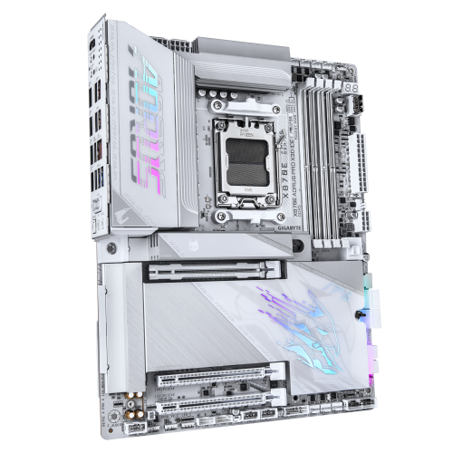 Gigabyte X870E AORUS PRO X ICE Blanca Gigabyte X870E AORUS PRO X ICE Blanca