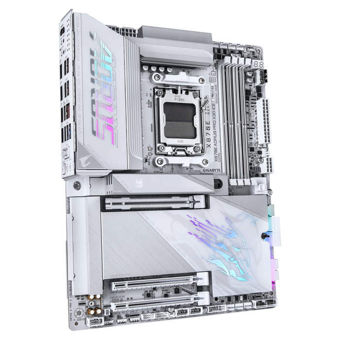 Gigabyte X870E AORUS PRO X3D ICE Gigabyte X870E AORUS PRO X3D ICE