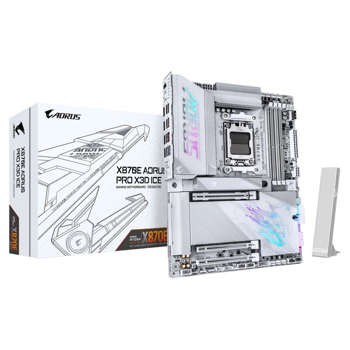 Gigabyte X870E AORUS PRO X3D ICE Gigabyte X870E AORUS PRO X3D ICE
