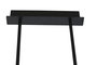 DKD Home Decor Lámpara Techo Moderna Negra y Marrón Metal y Madera 18 x 164 x 104 cm