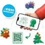 Ses Creative Plastilina FunDo Dinosaurios 3x90gr-1x40gr SES8710341008123 Interactivo Niños Pequeños