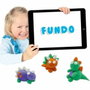 Ses Creative Plastilina FunDo Dinosaurios (3x90gr-1x40gr)