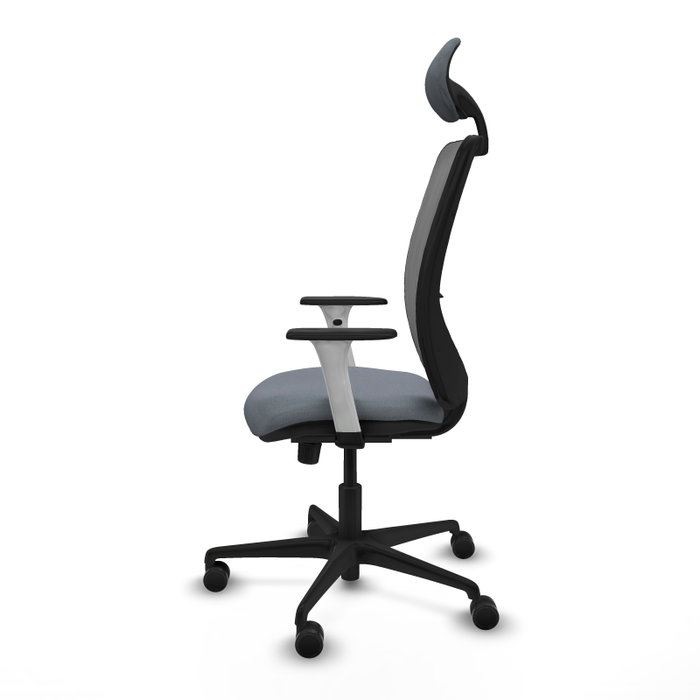 PIQUERAS Y CRESPO Silla de oficina Zulema con mecanismo Sincro Gris PIQUERAS Y CRESPO Silla de oficina Zulema con mecanismo Sincro Gris
