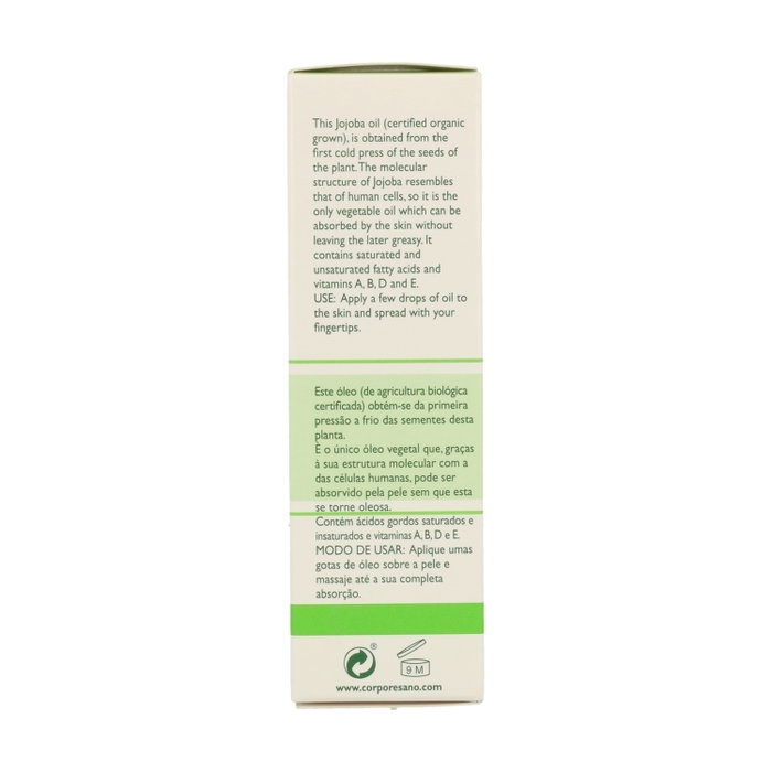 Corpore Sano Aceite Facial 100% puro de Jojoba 30 ml Corpore Sano Aceite Facial 100% puro de Jojoba 30 ml
