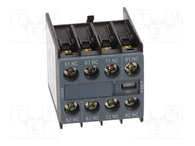 SIEMENS 3RH2911-1GA04 Contactores Auxiliares S00 NC x4 SIEMENS 3RH2911-1GA04 Contactores Auxiliares S00 NC x4