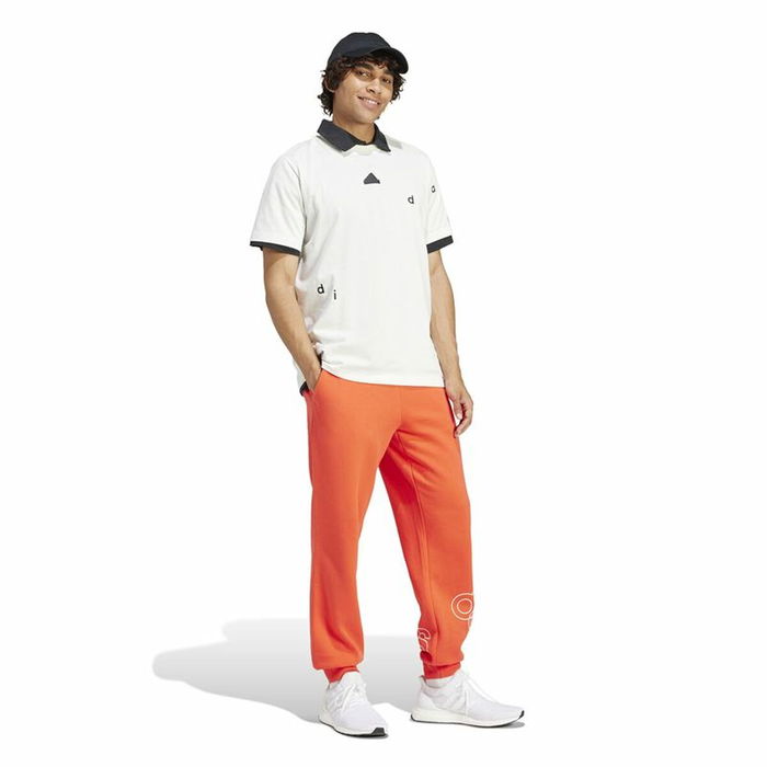 Camiseta de Manga Corta Hombre Adidas Bl Sj Q1 Blanco