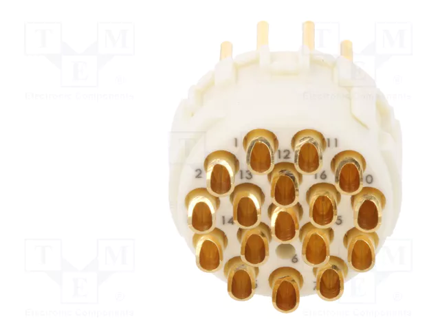 HARTING Conector M23 Macho de 17 Pines para Aplicaciones Industriales