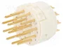 HARTING Conector M23 Macho de 17 Pines para Aplicaciones Industriales