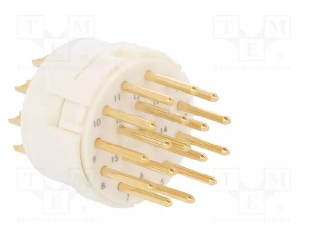 HARTING Conector M23 Macho de 17 Pines para Aplicaciones Industriales
