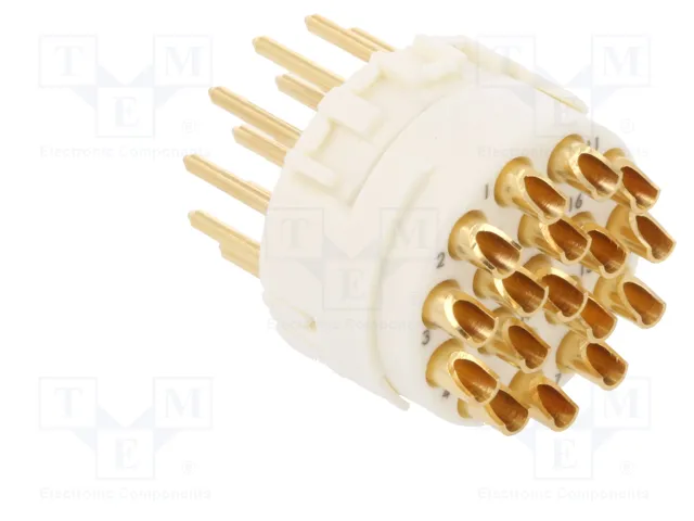 HARTING Conector M23 Macho de 17 Pines para Aplicaciones Industriales