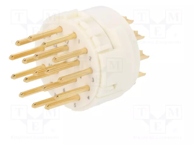 HARTING Conector M23 Macho de 17 Pines para Aplicaciones Industriales