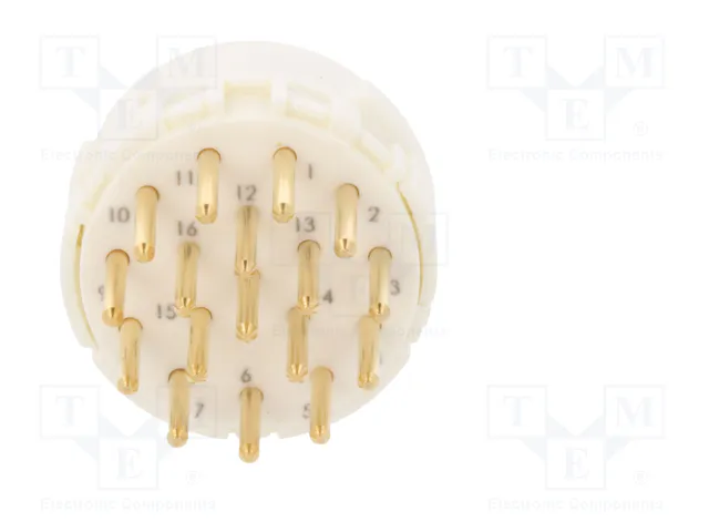 HARTING Conector M23 Macho de 17 Pines para Aplicaciones Industriales