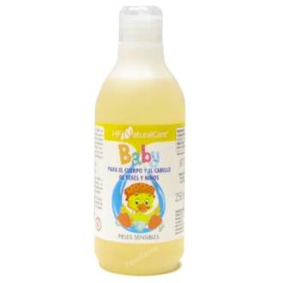 HF NATURAL CARE Gel de Baño Baby 250 Ml Bio para Piel y Cabello de Bebés y Niños