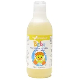 HF NATURAL CARE Gel de Baño Baby 250 Ml Bio para Piel y Cabello de Bebés y Niños