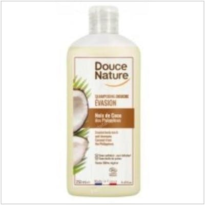 DOUCE NATURE Champú gel de ducha coco 1L DOUCE NATURE Champú gel de ducha coco 1L