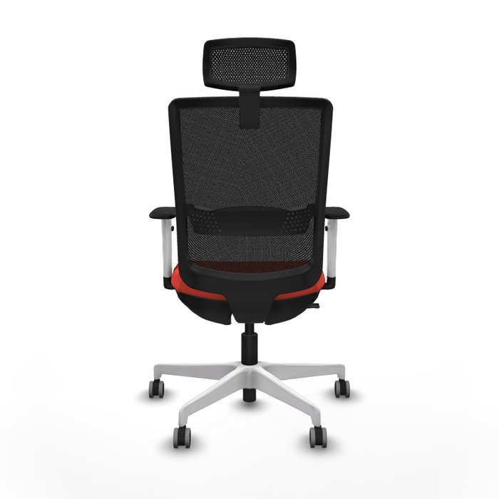 PIQUERAS Y CRESPO Silla de oficina Haches con mecanismo Sincro/Traslack, Naranja oscuro y Negro PIQUERAS Y CRESPO Silla de oficina Haches con mecanismo Sincro/Traslack, Naranja oscuro y Negro