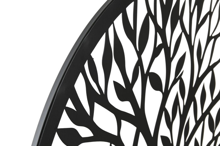 DKD Home Decor Decoración de Pared Metal Árbol Gato Negro DKD Home Decor Decoración de Pared Metal Árbol Gato Negro