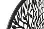 DKD Home Decor Decoración de Pared Metal Árbol Gato Negro
