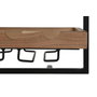 DKD Home Decor Botellero de Acacia y Metal para 8 Botellas, Natural