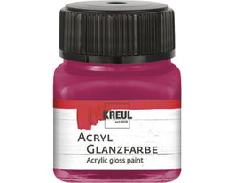 Kreul Pintura acrílica brillante burdeos 20ml