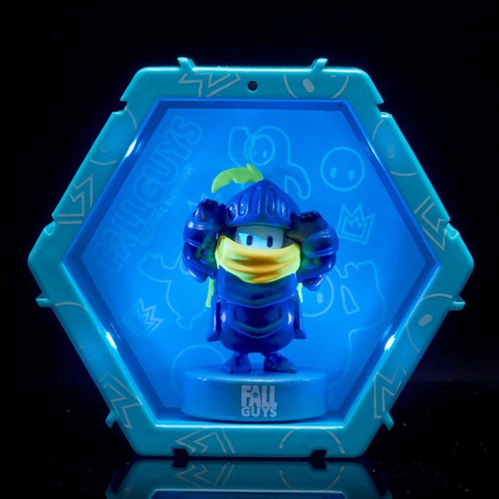 Wow stuff Fall Guys Pod Knight Figura Coleccionable con Sensor de Movimiento