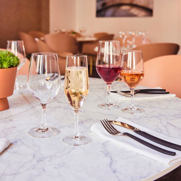 Caja 6 Copas Vino Krysta Evidence Chef & Sommelier 27 cL - De Encargo