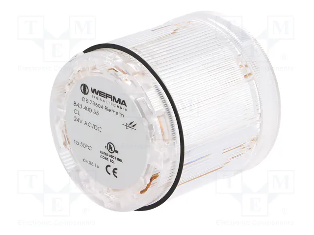 WERMA KombiSIGN 70 Señalizador Luminoso Incolor 24VDC