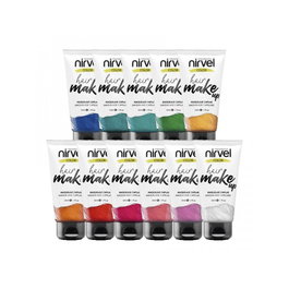 Nirvel Hair Make Up Turquesa 50ml Maquillaje Capilar Color Instantáneo