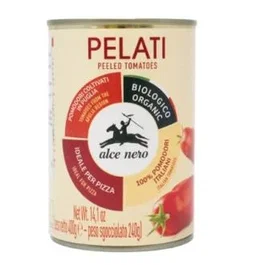 ALCE NERO Tomates Pelados Ecológicos Lata 400 Gr Bio